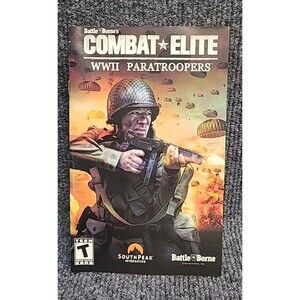 Combat Elite: WWII Paratroopers Manual only (PlayStation 2005)